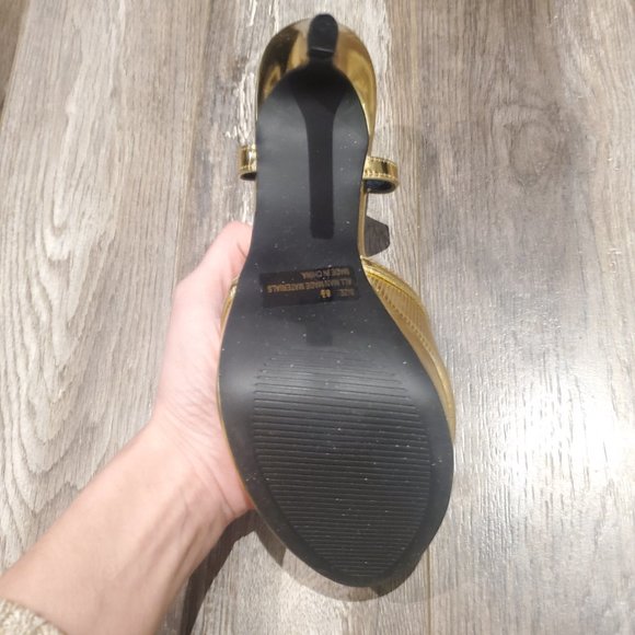 Avalon heel in gold - Picture 2 of 2